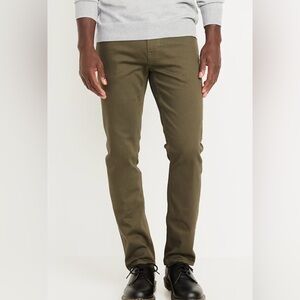 Old Navy Slim Fit Olive jeans 29x30